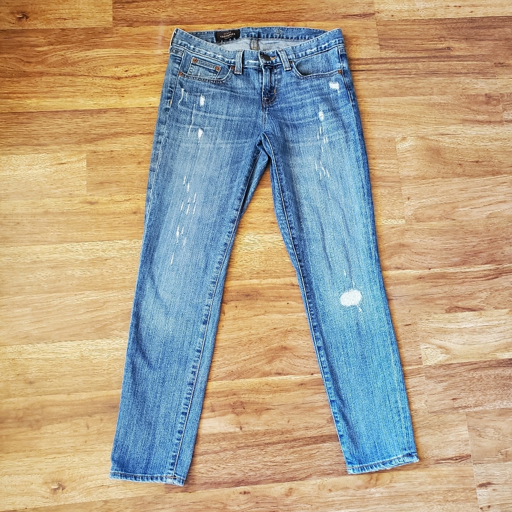 J. Crew Size 27 Ankle Toothpick Jeans